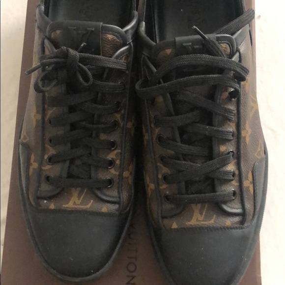 Worn Once authentic LV sneakers - Picture 2 of 3